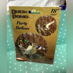 Duck Pond 18" Mylar party Balloon